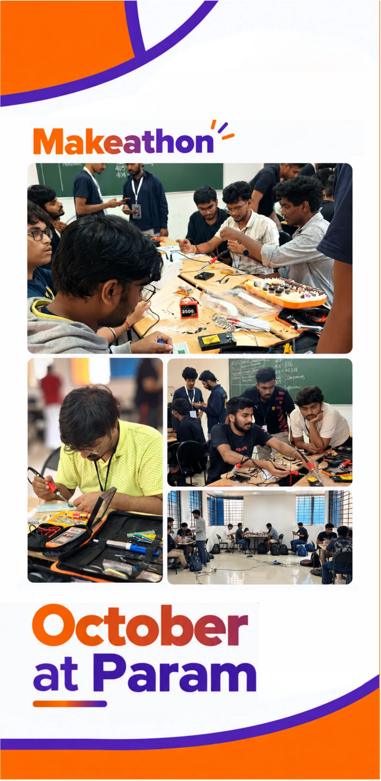 October at Param: Makeathon.